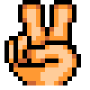 Victory Hand emoji, SoftBank, J-Phone