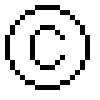 Copyright emoji, SoftBank, J-Phone