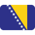 Flag: Bosnia & Herzegovina emoji, Twitter / X, Twemoji 14