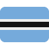Flag: Botswana emoji, Twitter / X, Twemoji 14