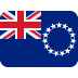 Flag: Cook Islands emoji, Twitter / X, Twemoji 14