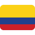 Flag: Colombia emoji, Twitter / X, Twemoji 14