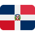 Flag: Dominican Republic emoji, Twitter / X, Twemoji 14
