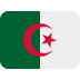 Flag: Algeria emoji, Twitter / X, Twemoji 14