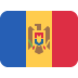 Flag: Moldova emoji, Twitter / X, Twemoji 14