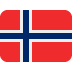 Flag: Svalbard & Jan Mayen emoji, Twitter / X, Twemoji 14