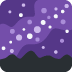 Milky Way emoji, Twitter / X, Twemoji 14