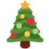 Christmas Tree emoji, Twitter / X, Twemoji 14