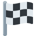 Chequered Flag emoji, Twitter / X, Twemoji 14