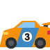 Racing Car emoji, Twitter / X, Twemoji 14