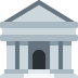 Bank emoji, Twitter / X, Twemoji 14