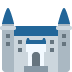 Castle emoji, Twitter / X, Twemoji 14