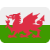 Flag: Wales emoji, Twitter / X, Twemoji 14