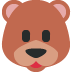 Bear emoji, Twitter / X, Twemoji 14