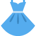 Dress emoji, Twitter / X, Twemoji 14