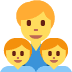 Family Man, Boy, Boy emoji, Twitter / X, Twemoji 14