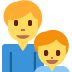 Family Man, Boy emoji, Twitter / X, Twemoji 14