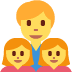 Family Man, Girl, Girl emoji, Twitter / X, Twemoji 14