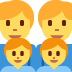 Family Man, Man, Boy, Boy emoji, Twitter / X, Twemoji 14