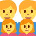 Family Man, Man, Girl, Girl emoji, Twitter / X, Twemoji 14