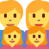 Family Man, Woman, Girl, Girl emoji, Twitter / X, Twemoji 14