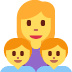 Family Woman, Boy, Boy emoji, Twitter / X, Twemoji 14