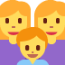 Family Woman, Woman, Boy emoji, Twitter / X, Twemoji 14