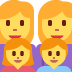 Family Woman, Woman, Girl, Boy emoji, Twitter / X, Twemoji 14