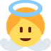 Baby Angel emoji, Twitter / X, Twemoji 14