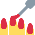Nail Polish emoji, Twitter / X, Twemoji 14