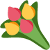 Bouquet emoji, Twitter / X, Twemoji 14
