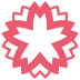 White Flower emoji, Twitter / X, Twemoji 14