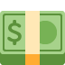 Dollar Banknote emoji, Twitter / X, Twemoji 14