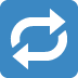 Repeat Button emoji, Twitter / X, Twemoji 14