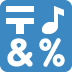 Input Symbols emoji, Twitter / X, Twemoji 14