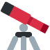 Telescope emoji, Twitter / X, Twemoji 14