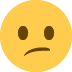 Confused Face emoji, Twitter / X, Twemoji 14