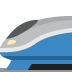 High-speed Train emoji, Twitter / X, Twemoji 14