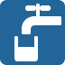 Potable Water emoji, Twitter / X, Twemoji 14