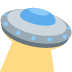 Flying Saucer emoji, Twitter / X, Twemoji 14