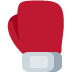 Boxing Glove emoji, Twitter / X, Twemoji 14