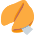 Fortune Cookie emoji, Twitter / X, Twemoji 14