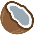 Coconut emoji, Twitter / X, Twemoji 14