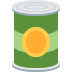 Canned Food emoji, Twitter / X, Twemoji 14
