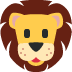Lion emoji, Twitter / X, Twemoji 14
