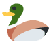 Duck emoji, Twitter / X, Twemoji 14
