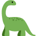 Sauropod emoji, Twitter / X, Twemoji 14