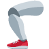 Mechanical Leg emoji, Twitter / X, Twemoji 14