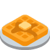 Waffle emoji, Twitter / X, Twemoji 14