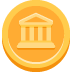 Coin emoji, Twitter / X, Twemoji 14